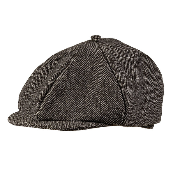 E-Carnavalskleding.nl Peaky Blinders pet plat grijs