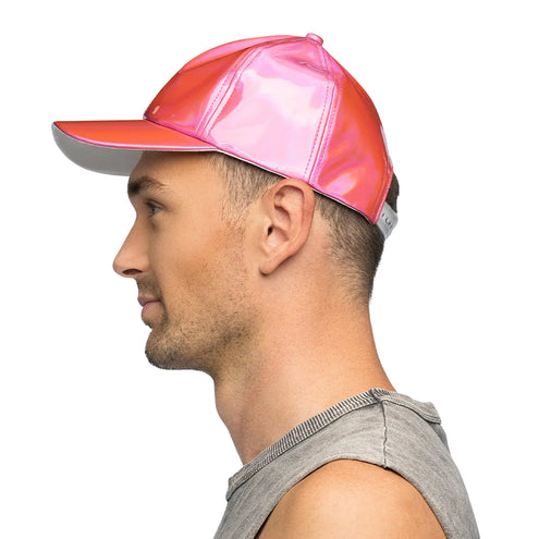 E-Carnavalskleding.nl Pet Holografisch roze