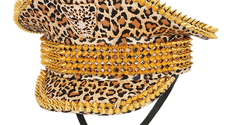 E-Carnavalskleding.nl Pet panter print goud Panthera