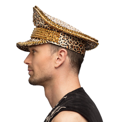 E-Carnavalskleding.nl Pet panter print goud Panthera