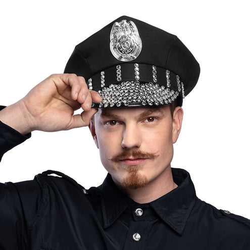 E-Carnavalskleding.nl Pet Politie Rock