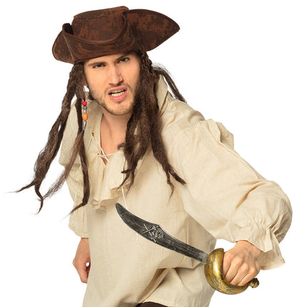 E-Carnavalskleding.nl Piratenzwaard (37 cm)