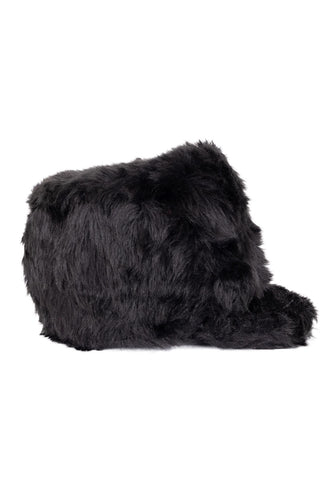 E-Carnavalskleding.nl Pluche fanfare hoed harmonie zwart 15 cm