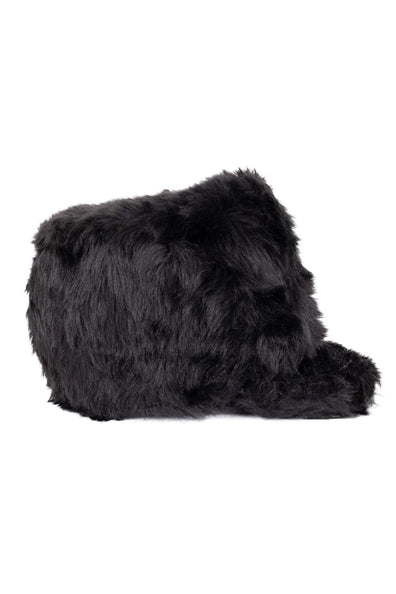 E-Carnavalskleding.nl Pluche fanfare hoed harmonie zwart 15 cm