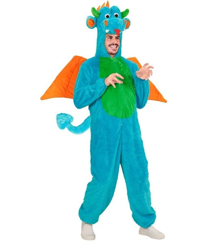 E-Carnavalskleding.nl Plushe draken kostuum Drake