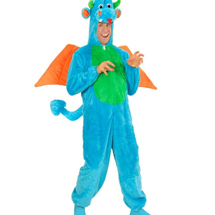 E-Carnavalskleding.nl Plushe draken kostuum Drake