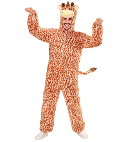 E-Carnavalskleding.nl Plushe Giraffe pak Gary