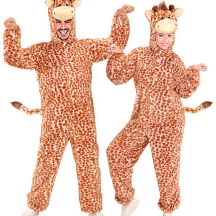 E-Carnavalskleding.nl Plushe Giraffe pak Gary