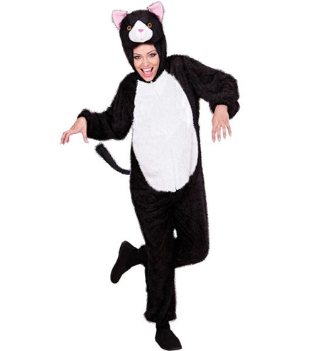 E-Carnavalskleding.nl Plushe kattenpak Catty