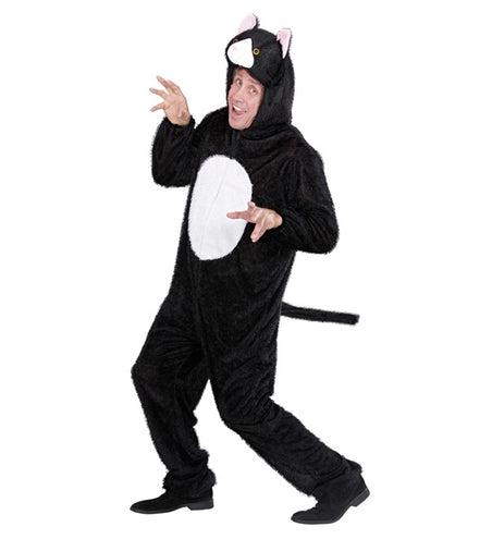 E-Carnavalskleding.nl Plushe kattenpak Catty