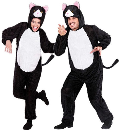 E-Carnavalskleding.nl Plushe kattenpak Catty