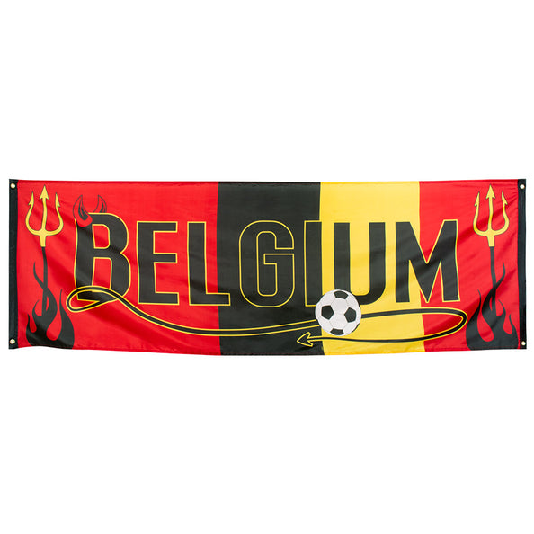 E-Carnavalskleding.nl Polyester banner 'Belgium'