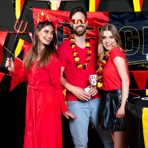 E-Carnavalskleding.nl Polyester banner 'Belgium'