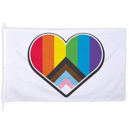 E-Carnavalskleding.nl Polyester reuzenvlag Progress