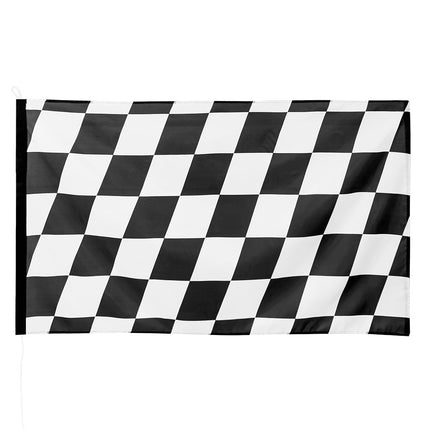 E-Carnavalskleding.nl Polyester vlag Racing