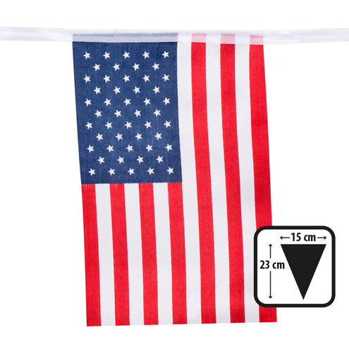 E-Carnavalskleding.nl Polyester vlaggenlijn USA
