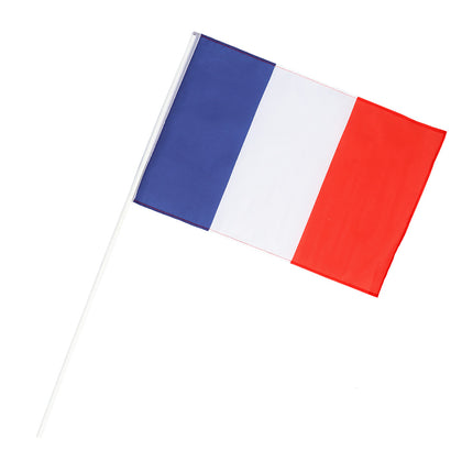 E-Carnavalskleding.nl Polyester zwaaivlag Frankrijk
