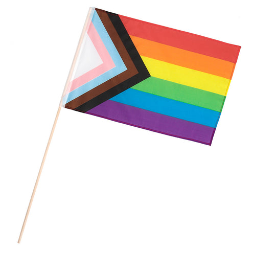 E-Carnavalskleding.nl Polyester zwaaivlag Progress
