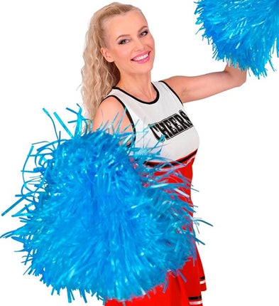 E-Carnavalskleding.nl Pom pom blauw Niels