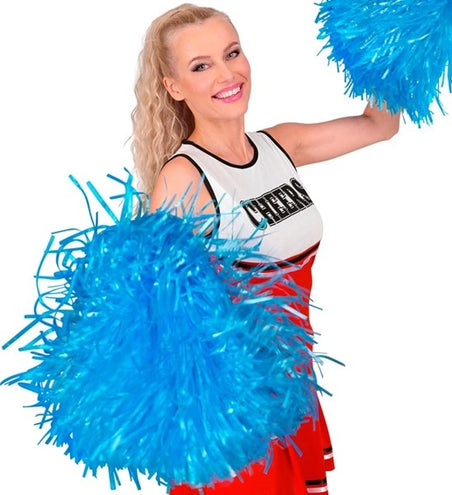 E-Carnavalskleding.nl Pom pom blauw Niels