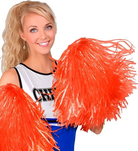 E-Carnavalskleding.nl Pom pom oranje Evi
