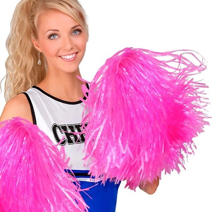 E-Carnavalskleding.nl Pom pom roze Bente