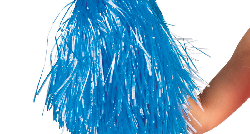 E-Carnavalskleding.nl Pompom deluxe blauw