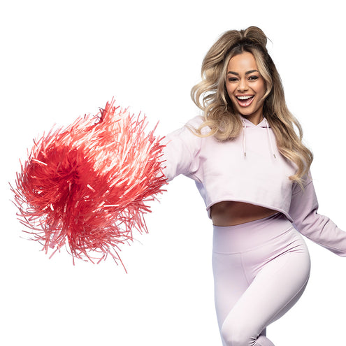 E-Carnavalskleding.nl Pompom deluxe rood