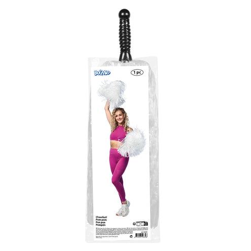 E-Carnavalskleding.nl Pompom deluxe wit
