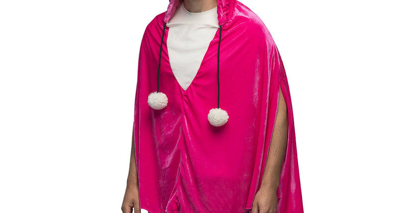 E-Carnavalskleding.nl Poncho Flamingo