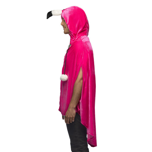 E-Carnavalskleding.nl Poncho Flamingo