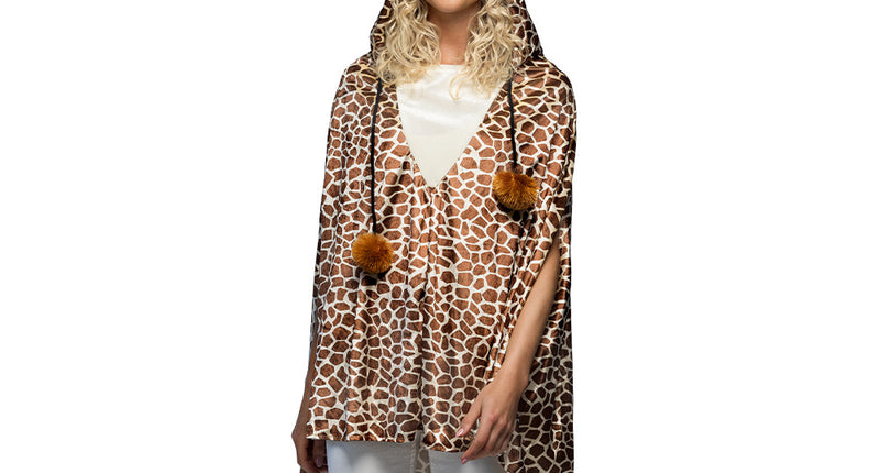 E-Carnavalskleding.nl Poncho Giraffe