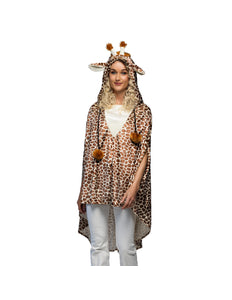 E-Carnavalskleding.nl Poncho Giraffe