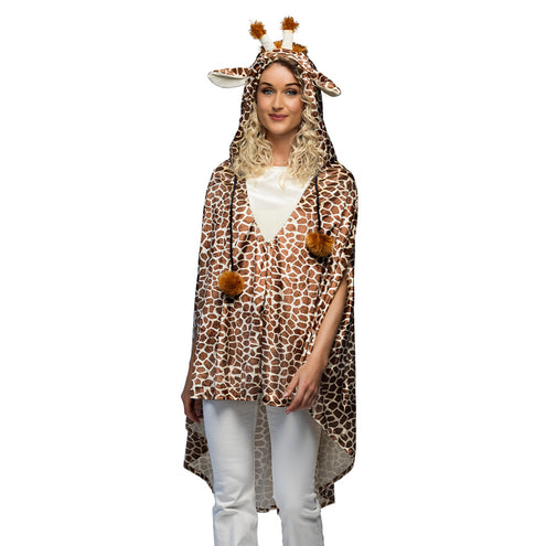 E-Carnavalskleding.nl Poncho Giraffe