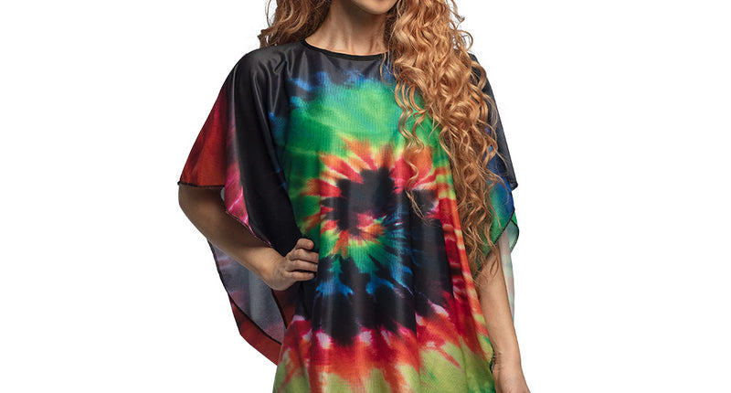 E-Carnavalskleding.nl Poncho Heaven psychedelic
