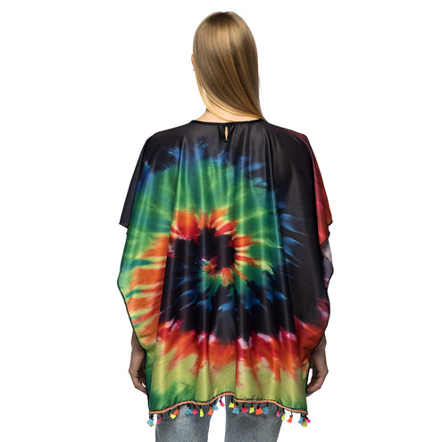 E-Carnavalskleding.nl Poncho Heaven psychedelic