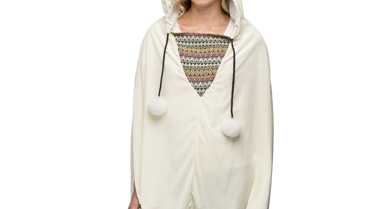 E-Carnavalskleding.nl Poncho Llama Peru