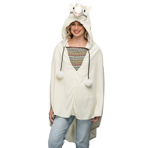 E-Carnavalskleding.nl Poncho Llama Peru