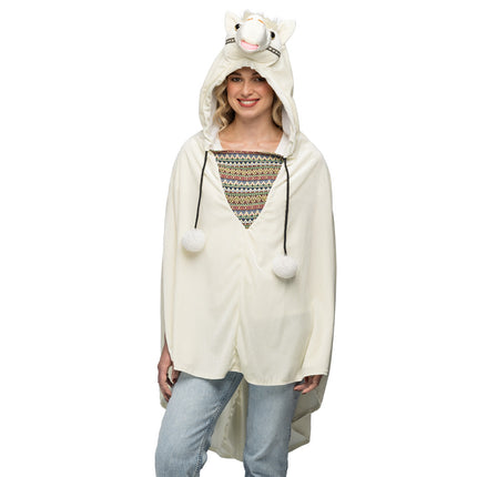 E-Carnavalskleding.nl Poncho Llama Peru