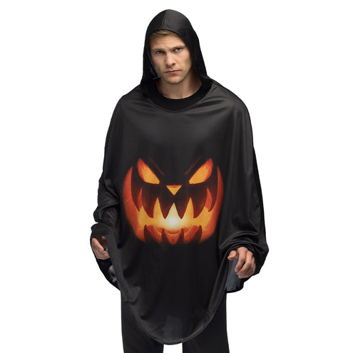 E-Carnavalskleding.nl Poncho Pumpkin