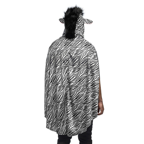 E-Carnavalskleding.nl Poncho Zebra