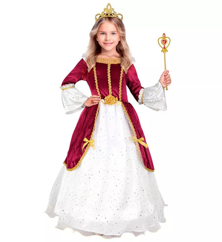 E-Carnavalskleding.nl Prinses rood kostuum Luuke kinderen