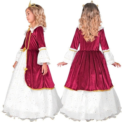 E-Carnavalskleding.nl Prinses rood kostuum Luuke kinderen