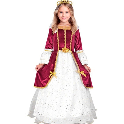 E-Carnavalskleding.nl Prinses rood kostuum Luuke kinderen