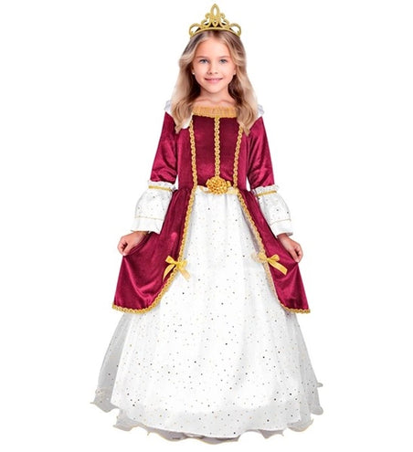E-Carnavalskleding.nl Prinses rood kostuum Luuke kinderen