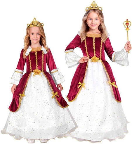 E-Carnavalskleding.nl Prinses rood kostuum Luuke kinderen