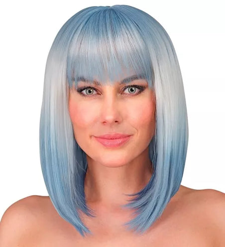 E-Carnavalskleding.nl Pruik droomhaar layla blond blauw Olivia