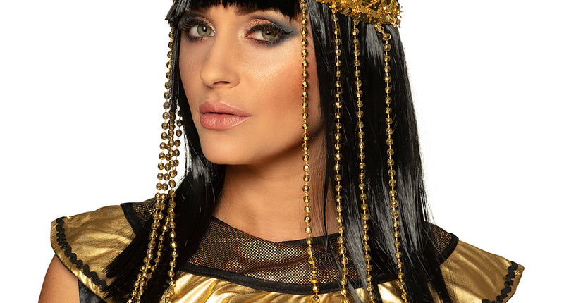E-Carnavalskleding.nl Pruik Egyptische koningin