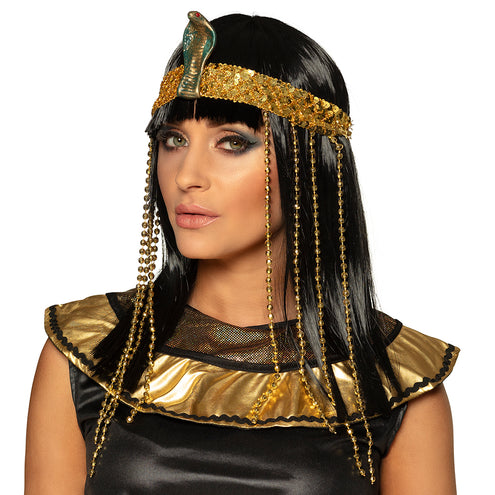 E-Carnavalskleding.nl Pruik Egyptische koningin