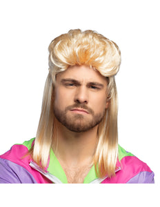 E-Carnavalskleding.nl Pruik Larry blond nee kids matje